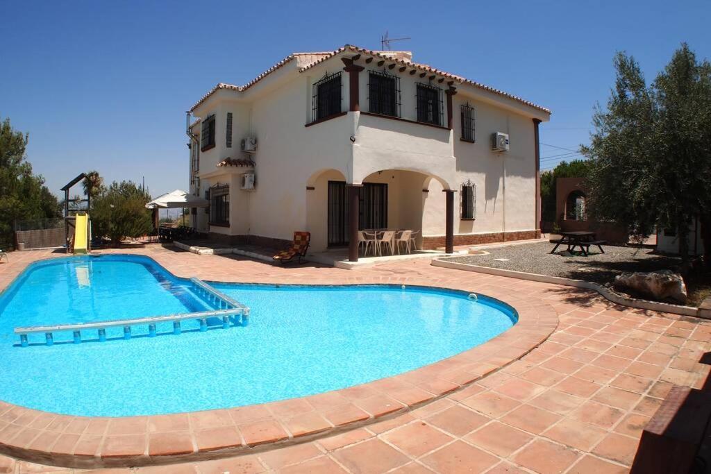 Preciosa Villa Con Gran Piscina Y Fabulosas Vistas Alhaurín de la Torre Exteriér fotografie